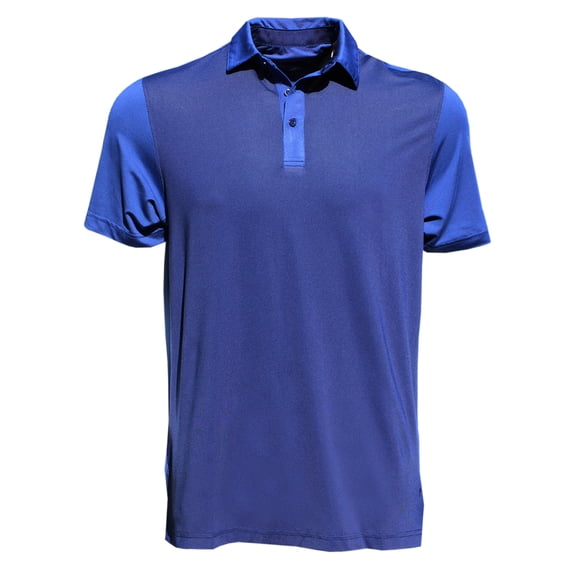 Head Sportswear Men's 2-Tone Dot Print Polo Shirt, Small Evening Blue/Galaxy -