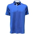 thumbnail image 1 of Head Sportswear Men's Solid Performance Polo Golf Shirt, Small Galaxy/White -, 1 of 2