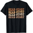 thumbnail image 1 of Head Start Teacher Head Start Student Groovy T-Shirt, 1 of 4