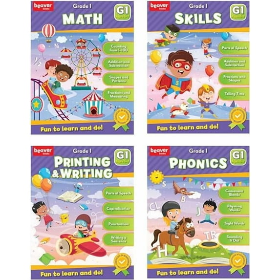 PAPP Grade 1 Learning Workbook Bundle, (Paperback)