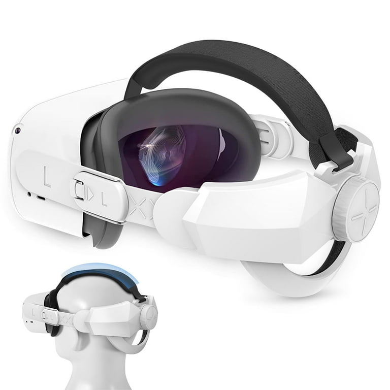 KUTGY Head Strap for Oculus VR Quest 2, Adjustable Durable