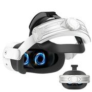 Head Strap for Meta Quest 3S, Comfort Elite Strap for Oculus Quest 3S Accessories, Adjustable Lightweight VR Headset Strap Replacement Silver