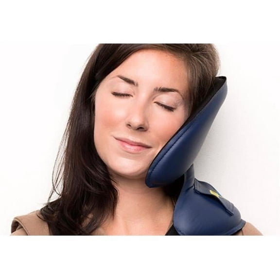 Head Support Travel Pillow, Cobalt