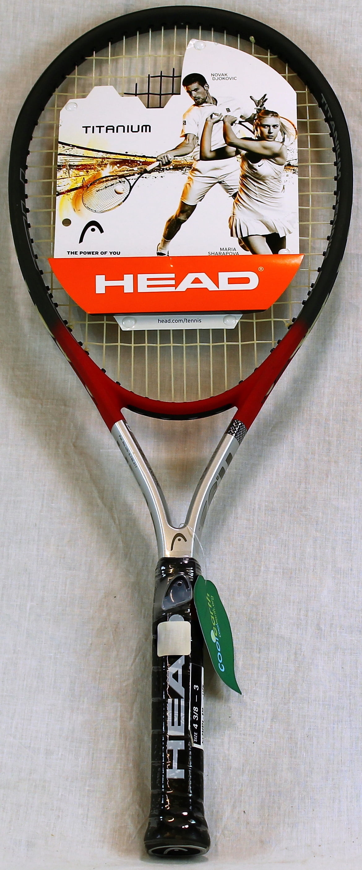 Head Titanium Ti.S2 Size 4 3/8-3 Tennis Racquet - Walmart.com