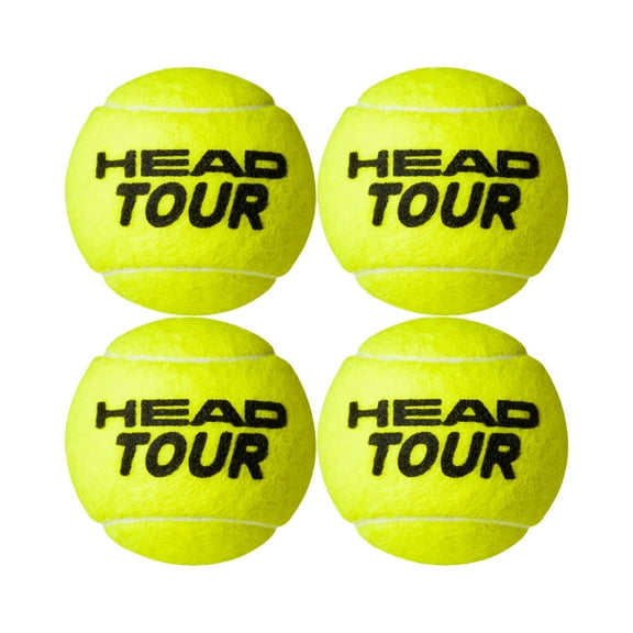 Head Tour Tennis Balls (Pack of 4)