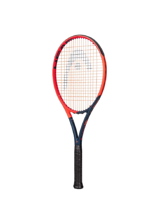 Unisex IG Radical Xceed Tennis Racket, Adult, Orange/Navy, 4 3/8