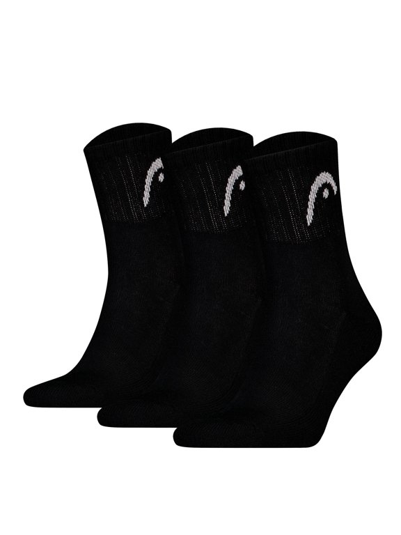 Unisex Socks Cotton Black 6-8,5