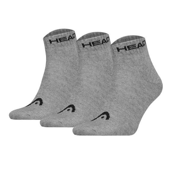 Head Unisex Socks Cotton Blend Grey 9-11,5