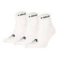 thumbnail image 1 of Head Unisex Socks Cotton Blend White 9-11,5, 1 of 3