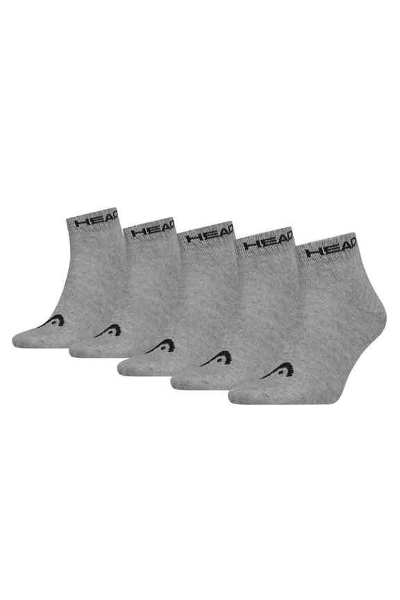 Unisex Socks Cotton Grey 2.5-5 Uk