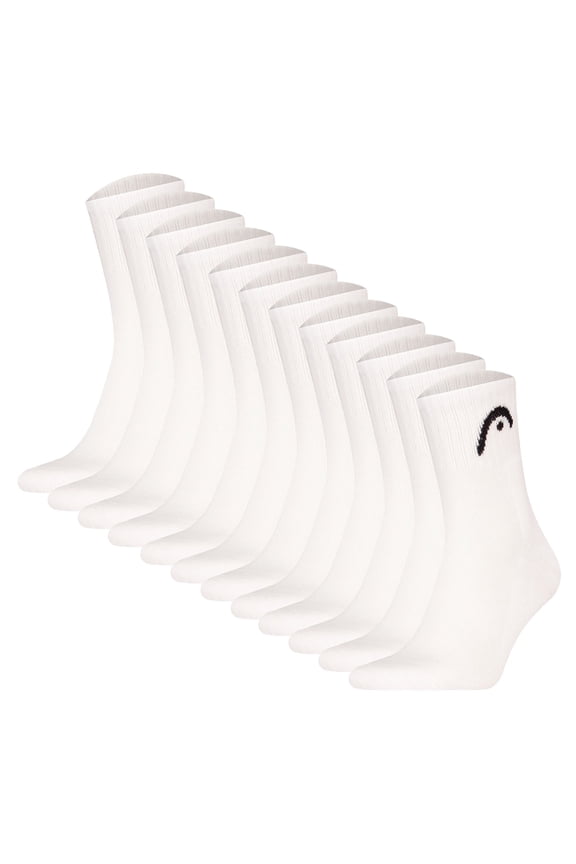 Unisex Socks Cotton White 6-8,5