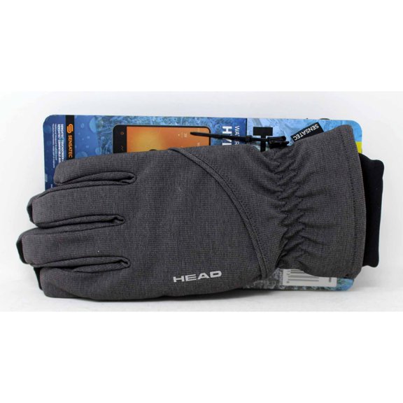 Head Waterproof Hybrid Gloves (Charcoal, XL)
