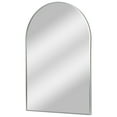 thumbnail image 1 of Head West Arch Shaped Thin Metal Frame Modern Wall Vanity Accent Mirror - 24" x 36", 1 of 5