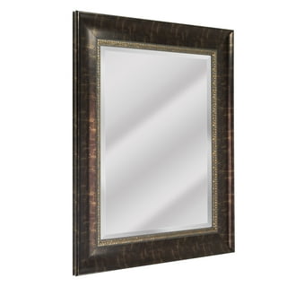 Head West Full Size Free Standing Easel Dressing Mirror 18 x 64 / Brushed Nickel