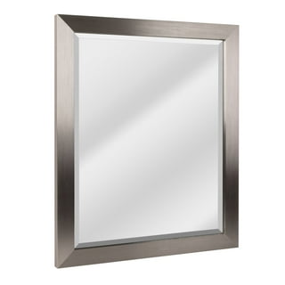 Head West Full Size Free Standing Easel Dressing Mirror 18 x 64 / Brushed Nickel