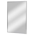 thumbnail image 1 of Head West Rectangular Thin Metal Frame Decorative Modern Wall Accent Mirror - 24" x 36", 1 of 6