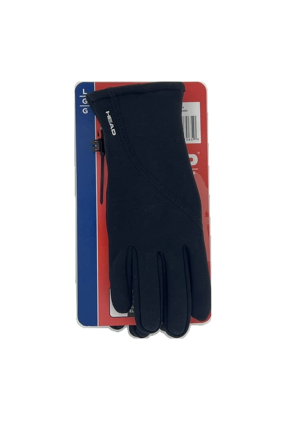 Women's Touchscreen Running Gloves, 1 Pair, Large (Black)