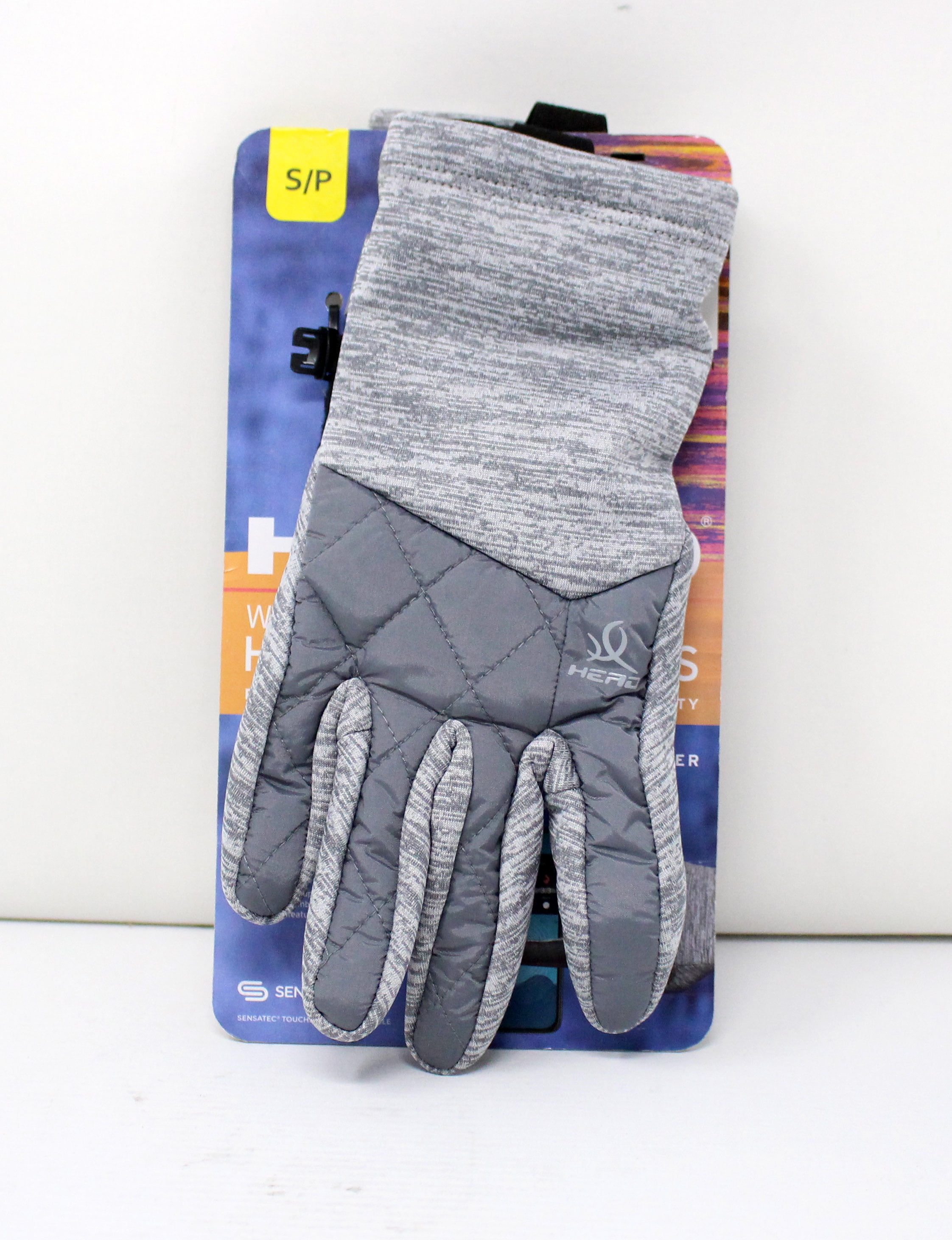 Head Womens Hybrid Sensatec Gloves Small Grey