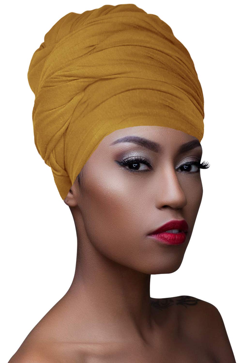Head Wraps Turbans Stretch Jersey Knit Headwraps Wrap Scarf Turban Tie