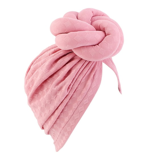 Head Wraps for Women, Yigetop Women Cancer Head Scarf Hat Cap Hair Scarf Turban Head Wrap Turban Hats Headwear Head Wraps for Black Women Pink One Size