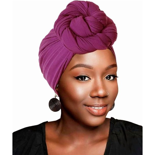 Head Wraps for Black Women African Lightweigt Turban Scarves 4 Pack Amazon.com: Kachanaa Stretch Jersey Turban Head Wraps Long  main image 3