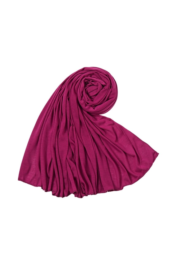 Head Wraps for Black Women Stretch Head Scarf Long African Hair Wraps Turban Headwraps Jersey Headbands Purple One Size