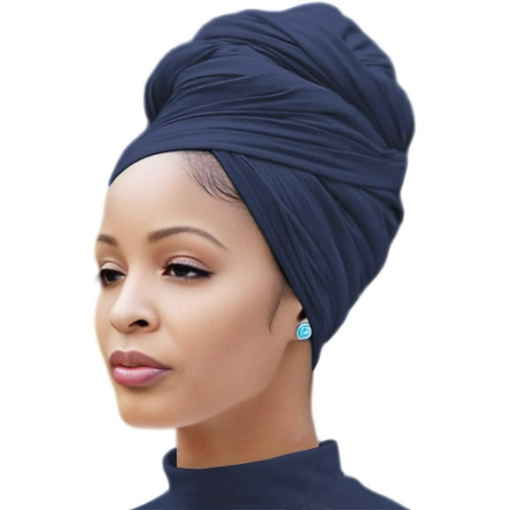 Head Wraps for Black Women Stretch Turban Headwraps Scarf Hair Wraps Head Scarf for Locs Braids