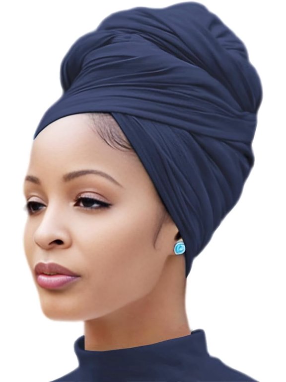 Head Wraps for Black Women Stretch Turban Headwraps Scarf Hair Wraps Head Scarf for Locs Braids