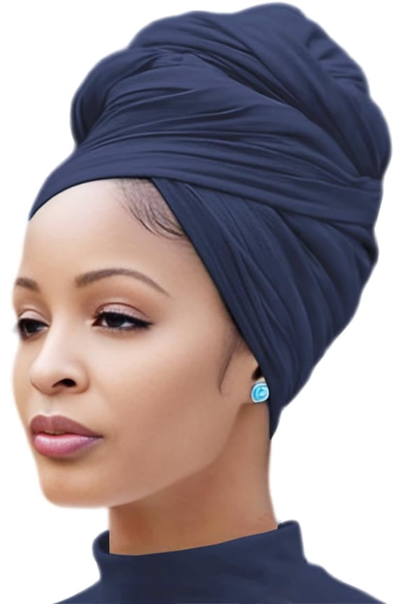 Head Wraps for Black Women Stretch Turban Headwraps Scarf Hair Wraps Head Scarf for Locs Braids