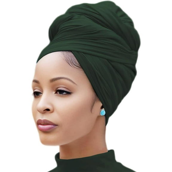 Head Wraps for Black Women Stretch Turban Headwraps Scarf Hair Wraps Head Scarf for Locs Braids