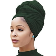 Head Wraps for Black Women Stretch Turban Headwraps Scarf Hair Wraps Head Scarf for Locs Braids