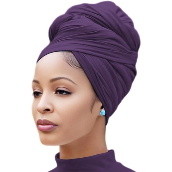 Head Wraps for Black Women Stretch Turban Headwraps Scarf Hair Wraps Head Scarf for Locs Braids