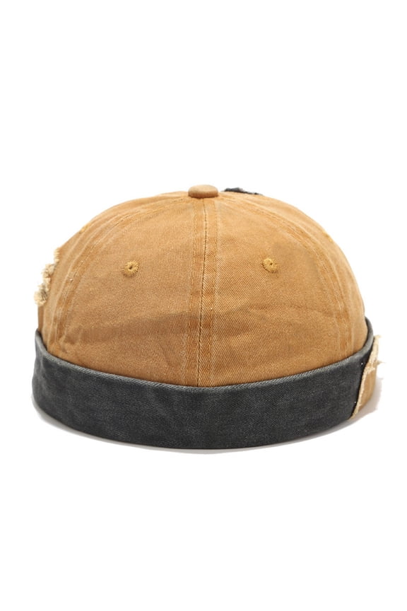 Head Wraps for Women Beanie Hat Fashion Cotton Brimless Casual Rolled Cuff Adjustable Mens Winter Caps