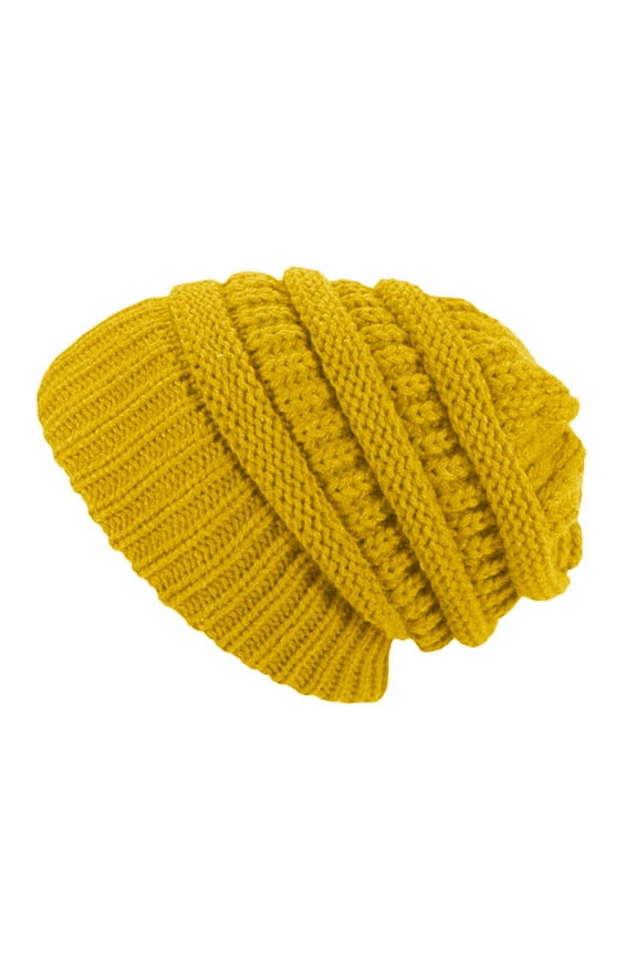 Head Wraps for Women Beanie Hat Most Popular Custom Brand Thick Warm Wool Hair Cuffed Chunky Knitting Mens Winter Caps