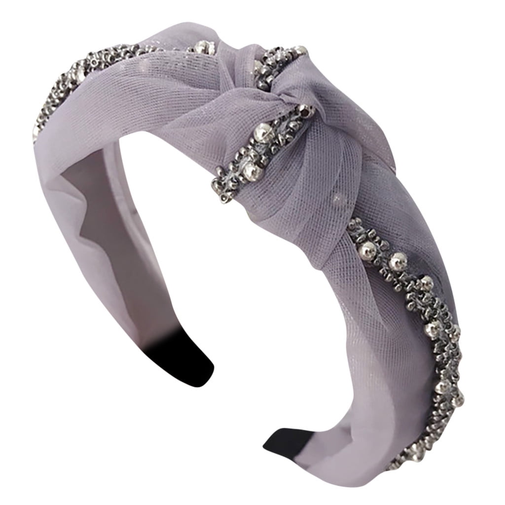 Girls Glitter Headbands - 8Pcs Non-Slip Sequin Headbands With Teeth For Toddlers & Kids, Sparkly Hair Accessories
