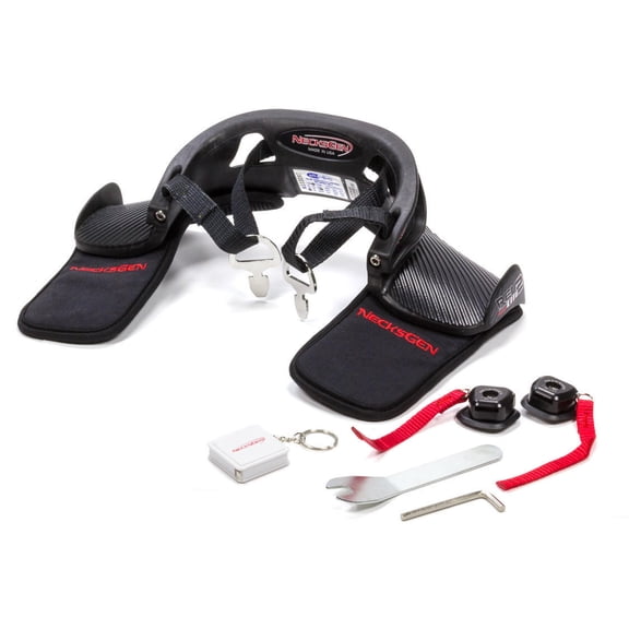 Head and Neck Restraint System REV2 Lite Quick-Release Medium 3" Belts SFI 38.1