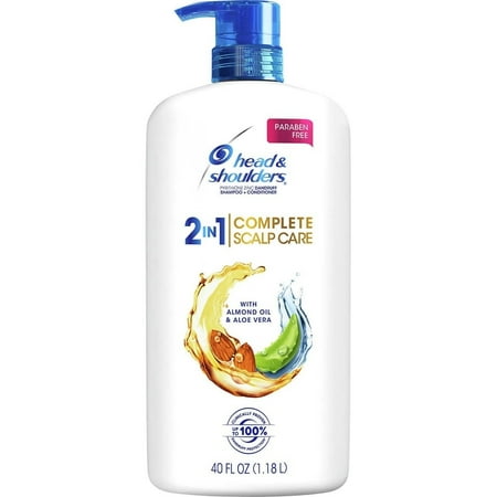 Head and Shoulders 2-in-1 Complete Scalp Care Shampoo and Conditioner 40 Ounce