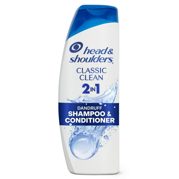 Head and Shoulders 2 in 1 Dandruff Shampoo and Conditioner, Classic Clean, 12.5 fl oz