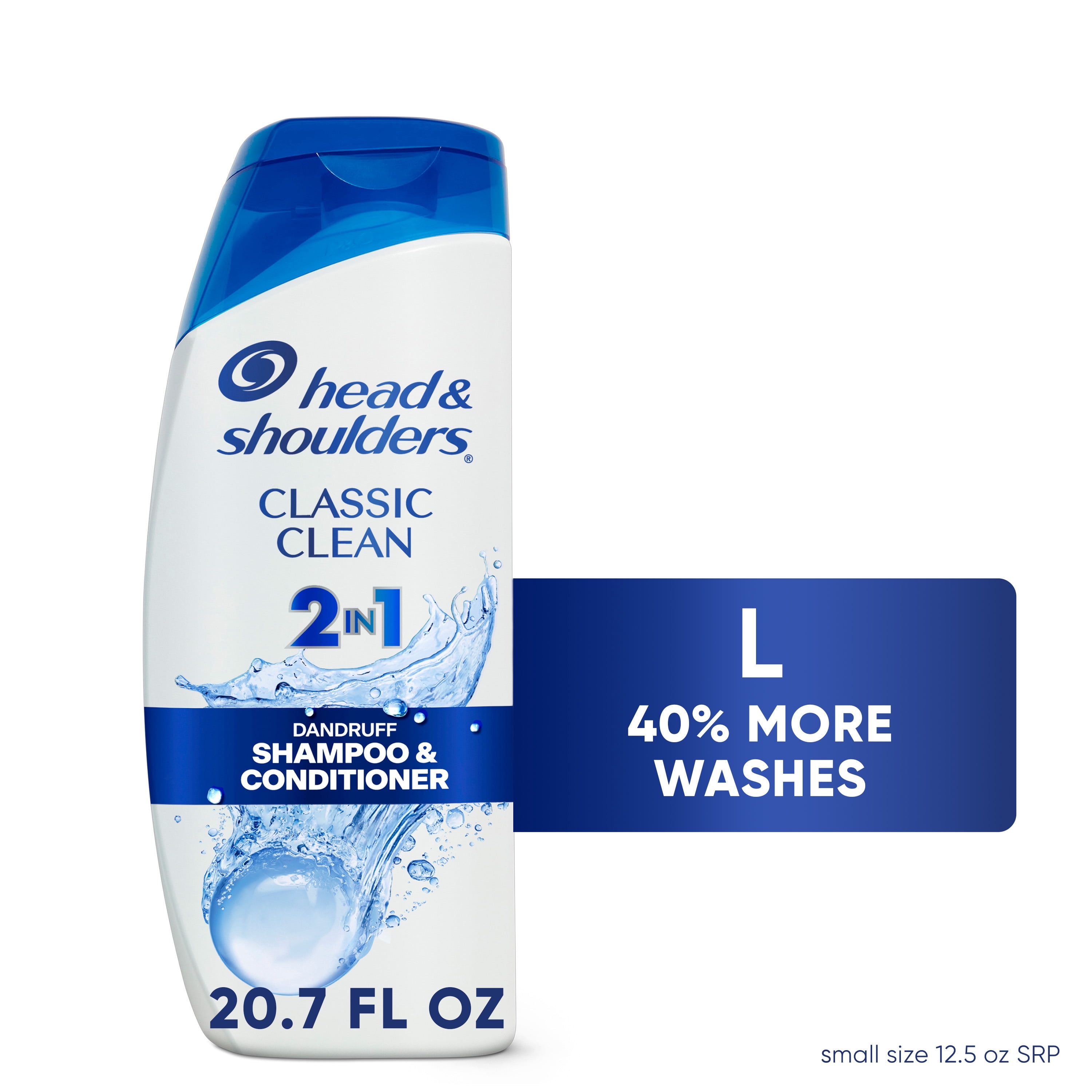 Head & Shoulders Classic Clean 2-in-1 Dandruff Shampoo and