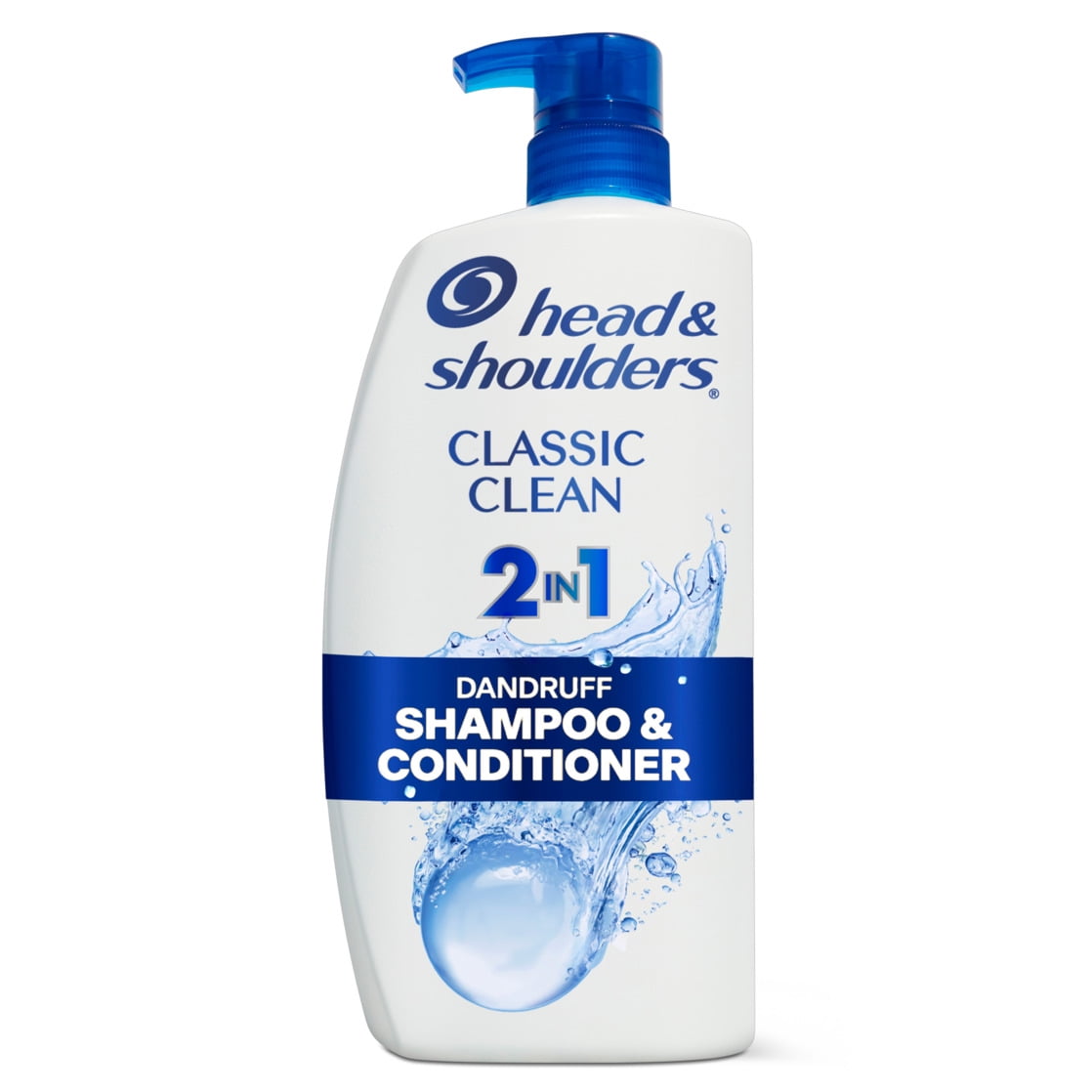 Head and Shoulders 2 in 1 Dandruff Shampoo and Conditioner, Classic Clean, 28.2 fl oz