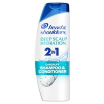 Head and Shoulders 2 in 1 Dandruff Shampoo and Conditioner, Deep Scalp Hydration, 12.5 fl oz