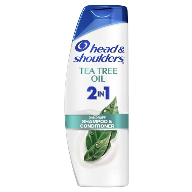 Head and Shoulders 2 in 1 Dandruff Shampoo and Conditioner, Tea Tree Oil, 12.5 fl oz