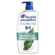 Head and Shoulders 2 in 1 Dandruff Shampoo and Conditioner, Tea Tree Oil, 28.2 fl oz