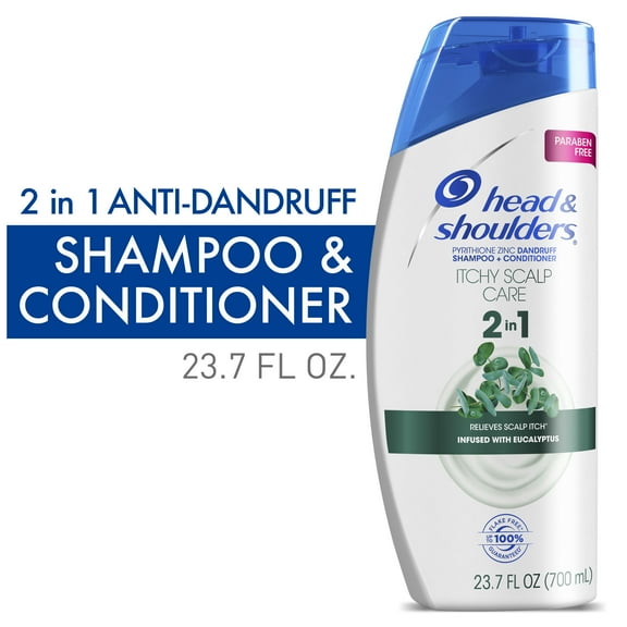 Head and Shoulders 2 in 1 Shampoo Conditioner, Itchy Scalp, 23.7 oz
