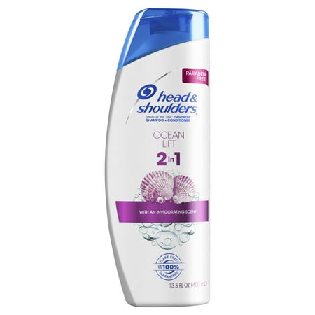 Head and Shoulders 2 in 1 Shampoo Conditioner, Ocean Lift, 13.5 fl oz