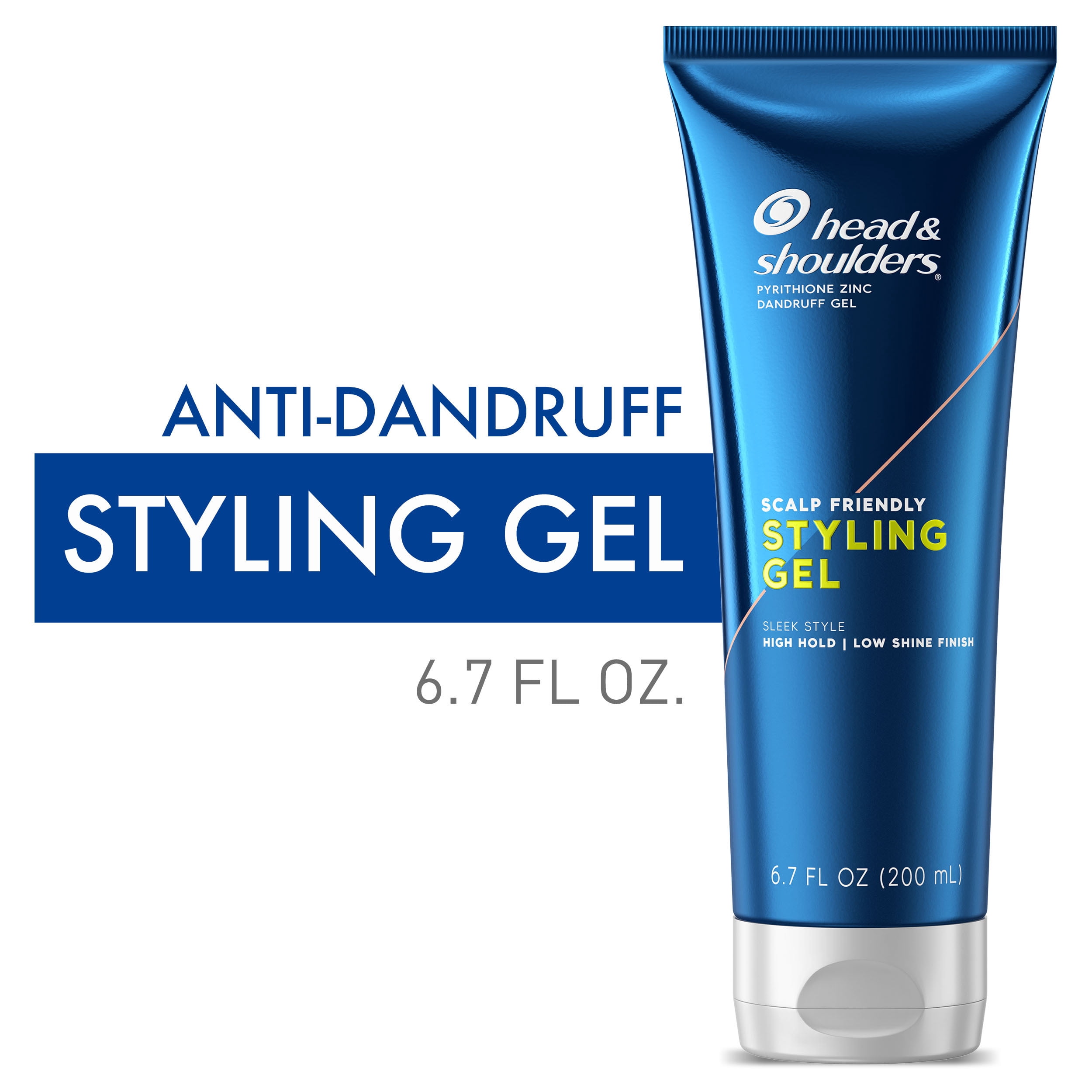 Head and Shoulders AntiDandruff Styling Hair Gel for Men, 6.76 fl oz