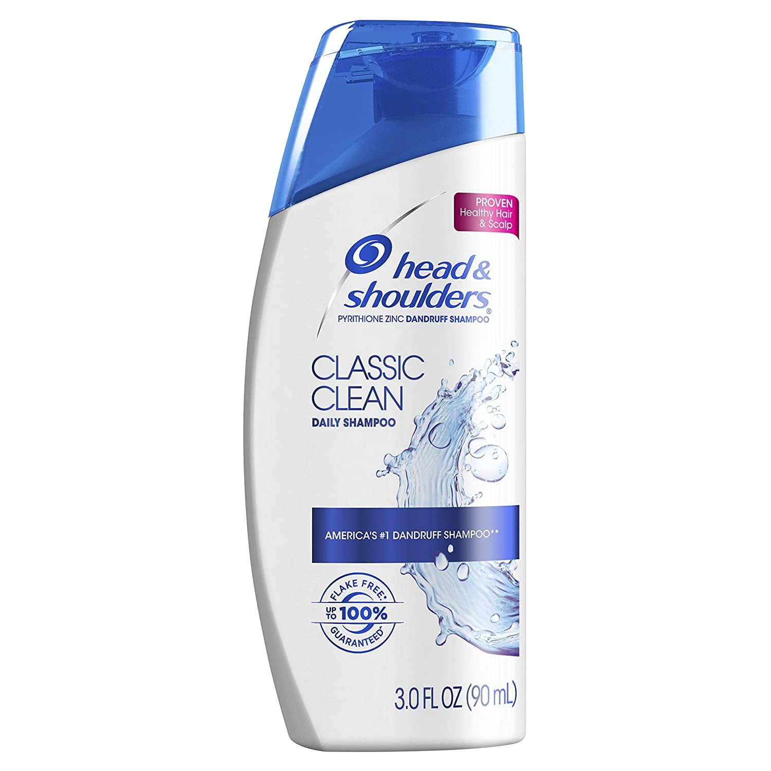 Head and Shoulders Classic Clean Anti-Dandruff Shampoo, 3 Oz, 6 Pack