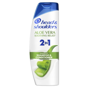 Head and Shoulders Dandruff Shampoo, Aloe Vera for Soothing Scalp Relief, Paraben Free, 12.5 oz