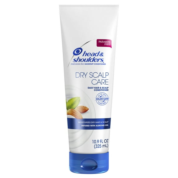 Head and Shoulders Dry Scalp Care Daily-Use Anti-Dandruff Paraben Free Conditioner, 10.9 fl oz