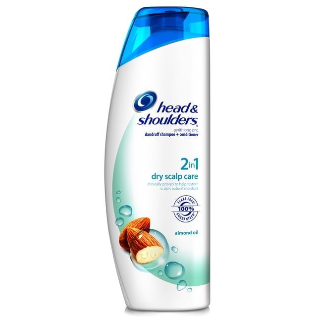 Dund Ruff's Head and Shoulders Dry Scalp Care with Almond Oil 2-in-1 Dandruff ...